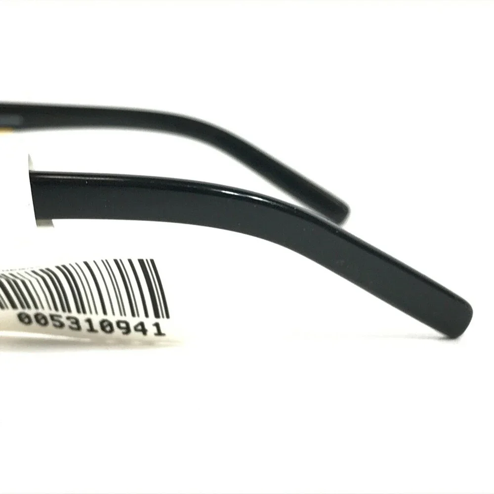 DKNY Eyeglasses Frames DY4537 3001 Black Yellow Rectangular Full Rim 49-17-135
